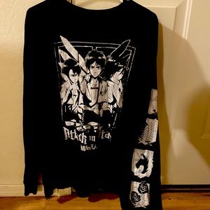 Attack on titan long sleeve T shirt